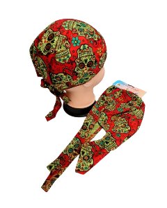 Sugar Skull Design Skull Cap